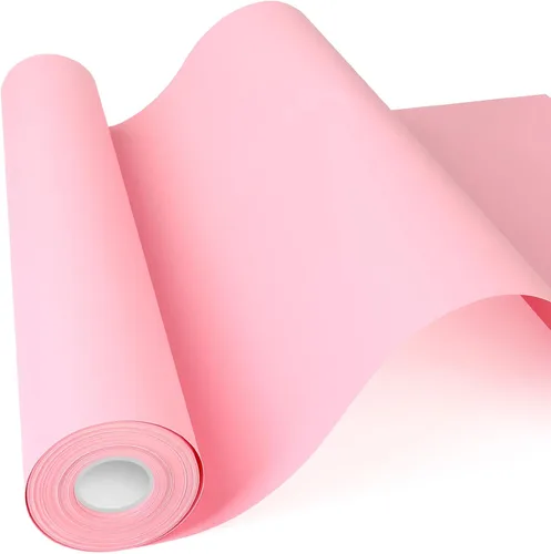 Miniatura 34 de Papel de regalo marrón, rollo de papel kraft, papel decorativo para manualidades de 15 x 450 pulgadas, papel de embalaje para suministros de envío