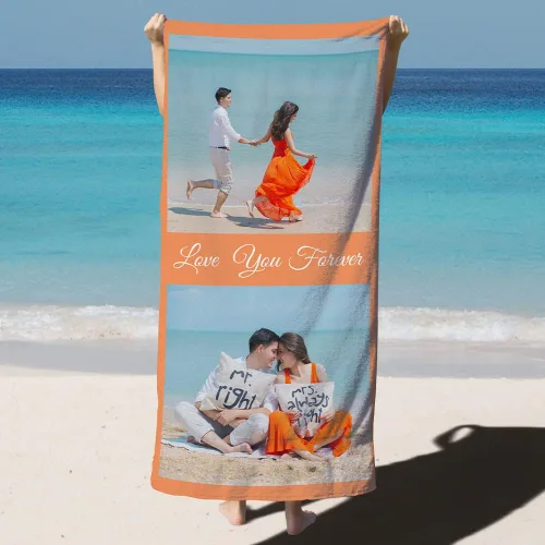 Miniatura 7 de CUDIYST Toalla de playa con nombre personalizado de 30 x 59 pulgadas, 35.4 x 70.9 pulgadas, toalla de playa con nombre personalizado, de secado