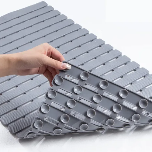 Miniatura 8 de Sheepping - Tapete de ducha antideslizante para bañera, lavable a máquina, tapete de baño antideslizante para bañera, tapete de drenaje rápido
