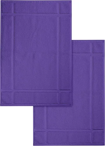 Miniatura 19 de Ample Decor Alfombra de baño 100% algodón de 34 x 20 pulgadas, felpa gruesa de 1350 GSM, suave absorbente, certificado Oeko-Tex, construcción Beige
