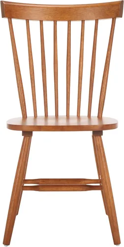 Miniatura 13 de SAFAVIEH Furniture - Juego de 2 sillas de comedor Parker Spindle, color blanco roto - madera maciza - Diseño clásico de Windsor - Ideal para Blanco