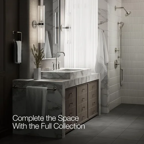 Miniatura 10 de Kohler K-14410-4-BGD Purist - Grifo para lavabo de baño con manijas de palanca baja y boquilla baja, 14408-4-SN Níquel pulido vibrante