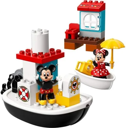 Miniatura 2 de LEGO - 10881 - Kit de contrucción DUPLO del bote de Mickey de Disney (28 piezas), multicolor, Estándar, Multicolor