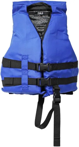 Chaleco salvavidas de remo tipo III aprobado por la Guardia Costera, dispositivo de flotación PFD tipo III; moto acuática, wakeboard, chaleco Azul