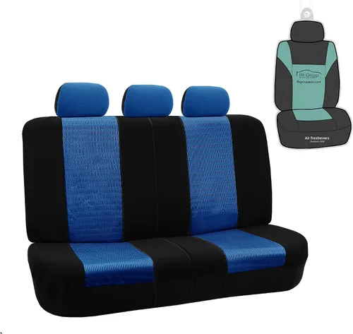 Miniatura 14 de Fundas FH GROUP, FH-FB060114 para asientos de auto, juego completo, compatibles con bolsa de aire y separación para la mayoría de autos, camionetas