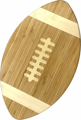 Miniatura 10 de Creative Gifts International Après - Tabla de madera de esquí Tabla de servir de 10 x 15 pulgadas Plato de madera para cortar y servir Caja