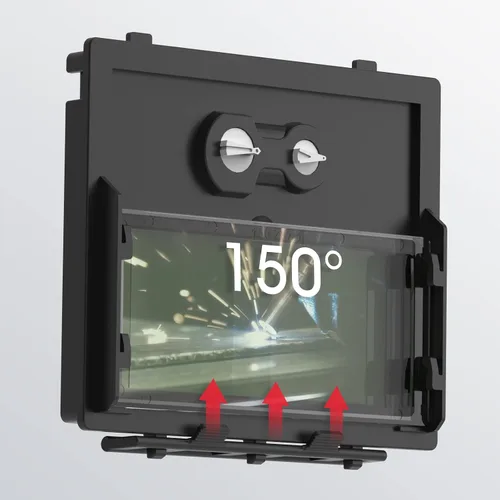 Miniatura 4 de YESWELDER 2 UNIDADES Lentes de Soldadura con Aumento, Lente de Aumento 1.5, 2" x 4.25", Compatible con la Mayoría de Cascos de Soldadura