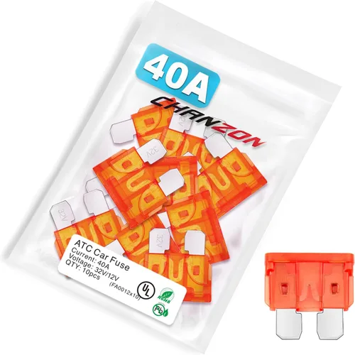 Miniatura 27 de Chanzon Fusible de hoja estándar de 35 A ATC/ATO/APR 35 Amp 32V 10 fusibles automáticos de golpe rápido para automóvil, RV, camión, SUV 75A