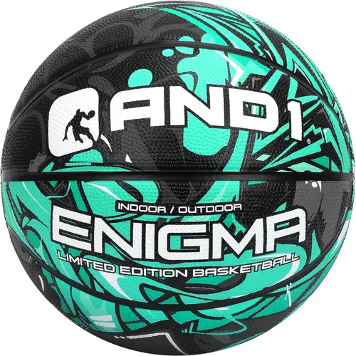 Miniatura 13 de AND1 Enigma Basketball - Streetball para uso en interiores y exteriores, construcción de canal profundo y durabilidad