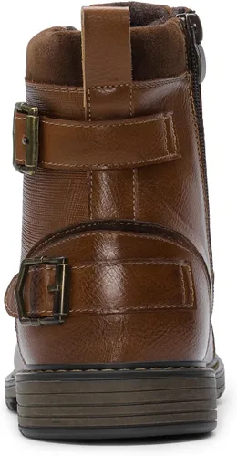 Miniatura 5 de Bruno Marc Botas de motocicleta para hombre, botas de vestir Oxford