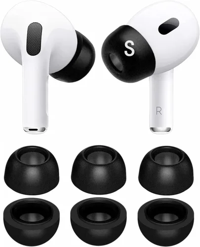 Miniatura 10 de Almohadillas de repuesto para AirPods Pro, JNSA Air Pods Pro Covers Air Pods Pro, almohadillas de silicona para los oídos, 3 pares, tamaño pequeño