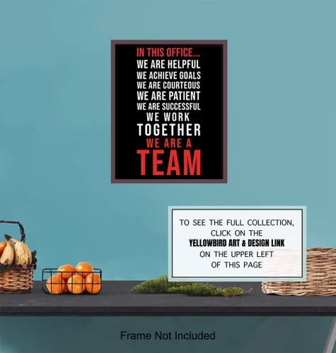 Miniatura 6 de Póster motivacional para la oficina – Póster inspirador para pared – Decoración única para el hogar y regalo para empresarios, gerentes, jefes