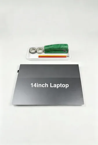 Miniatura 4 de Amazon Basics Organizador de escritorio de plástico - Medio bandeja accesoria, blanco 2-Blanco