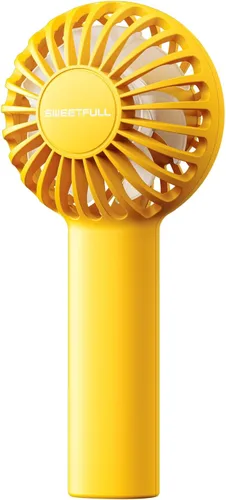 Miniatura 8 de SWEETFULL Mini Ventilador Portátil – Ventilador de Mano Recargable, 3 Velocidades, Pequeños Regalos Personales de Mano para Artículos Esenciales