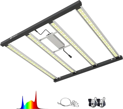 Miniatura 14 de Luz de Cultivo FARMLITE Luces LED de Cultivo para Plantas de Interior Espectro Completo Luz de Crecimiento de Plantas Lámparas Colgantes de Cultivo