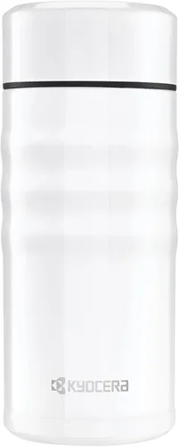 Miniatura 16 de Kyocera Taza de viaje con tapa giratoria, 17oz, negro azabache