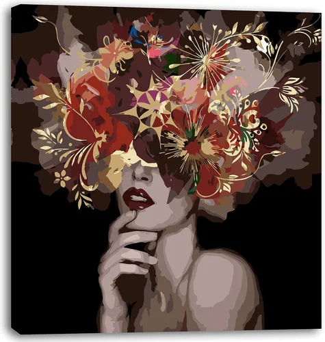 Art Knitting Pintura por números para adultos, principiantes, estudiantes, niños, opción de regalo, pintura acrílica de bricolaje para decoración de