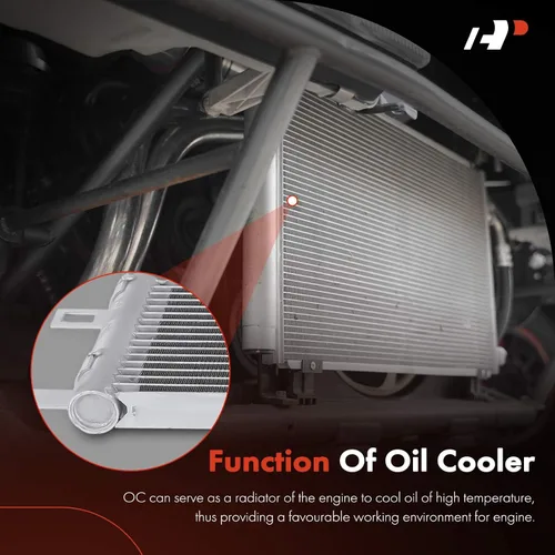 Miniatura 7 de A-Premium Enfriador de aceite de transmisión compatible con Jeep Compass 2017 2018 2019 2020 2021 2.4L