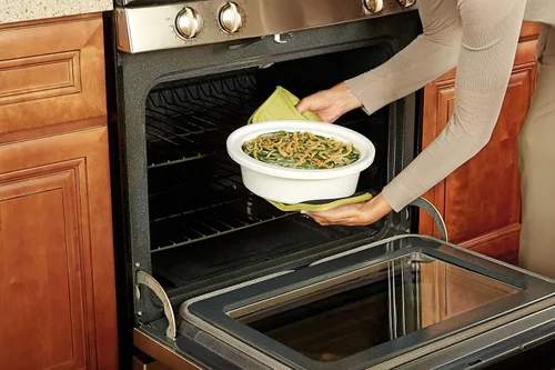 Miniatura 3 de Crock-Pot mini olla cacerola de cocción lenta de 2.5 qt, color blanco/azul