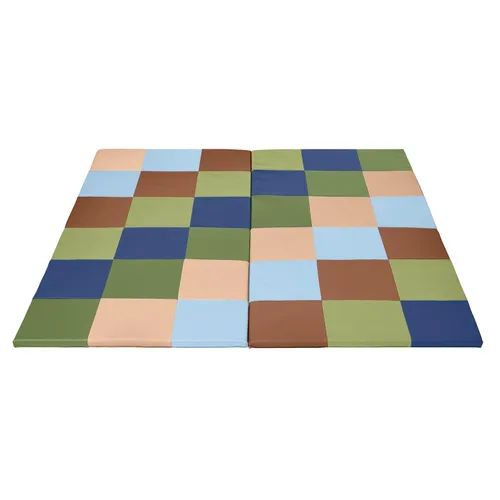 Miniatura 13 de ECR4Kids SoftZone Tapete de Actividades de Retazos, Tapete de Juego Plegable, Surtido
