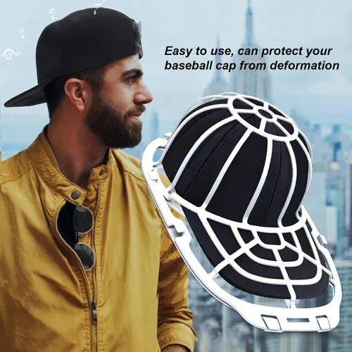 Miniatura 6 de Eiito Lavadora de sombreros para lavadora, jaula de lavado de sombreros, limpiador de sombreros para gorras de béisbol, paquete de 2 unidades, 2