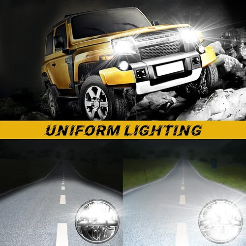 Miniatura 7 de Faros delanteros LED de WHDZ, Faro de 2PC 36W