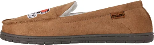 Miniatura 2 de FOCO Mens NFL Team Logo Moccasin Slippers Beige