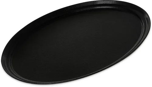 Miniatura 12 de Carlisle FoodService Products 2500GR2076 Griptite 2 - Bandeja ovalada para servir, 24 x 19 pulgadas, marrón (paquete de 6)