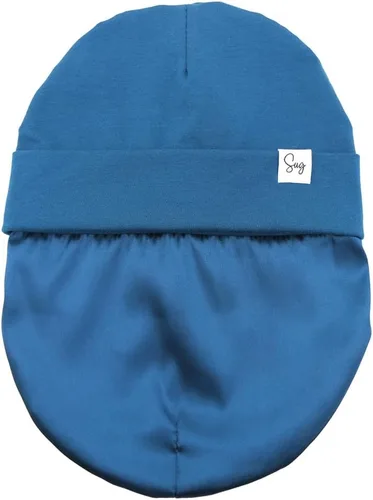 Miniatura 22 de Gorro de punto para recién nacido, para niños y niñas, con forro de satén sedoso, gorro para niños pequeños