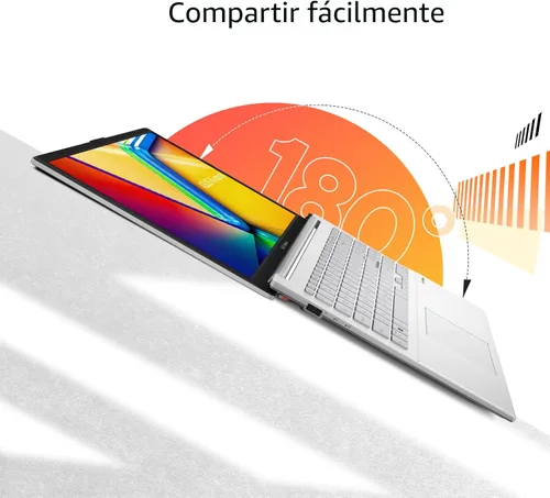 Miniatura 3 de ASUS Vivobook Go - Portátil delgado de 15.6 pulgadas, AMD Ryzen 5 7520U, 8 GB, 512 GB, Windows 11 Home, Plata Cool, durabilidad de grado militar