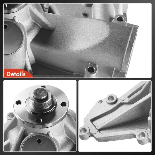 Miniatura 7 de A-Premium Proxeneta de agua para motor con tubo curvado, juntas tóricas y pernos [compatible con OHV, 8Cyl 7.3L Turbo] Compatible con Ford