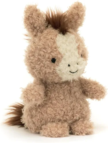 Jellycat Pequeño Caballo Animal de peluche de 7 pulgadas, juguete de peluche (caballo/poni), regalo clásico para niños