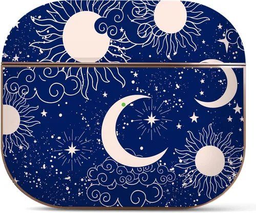 Miniatura 16 de Berkin Arts Funda compatible con AirPods de 1ª generación, funda para AirPods de 2ª generación, funda protetiva ultradelgada con llavero, arte