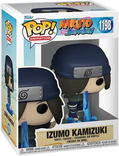Miniatura 3 de POP Naruto Shippuden - Figura de vinilo de Izumo Kamizuki Funko (paquete con funda protectora de caja compatible), multicolor, 3.75