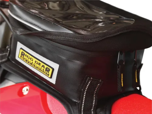 Miniatura 5 de Nelson Rigg Hurricane Dual Sport/Enduro - Bolsa de tanque impermeable, color negro y gris