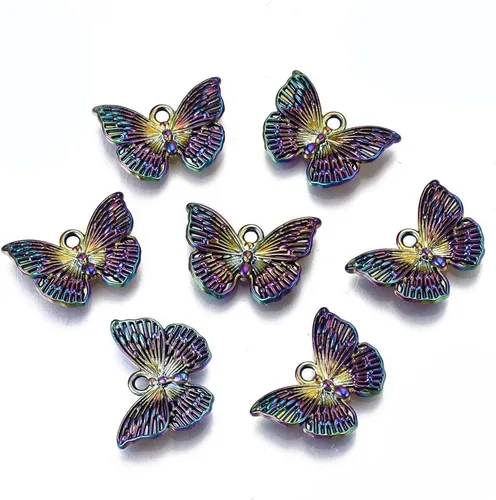 Miniatura 10 de Cheriswelry Colgantes de aleación con tema de Halloween para hacer collares, pulseras y aretes de bricolaje, Metal, No es una piedra preciosa