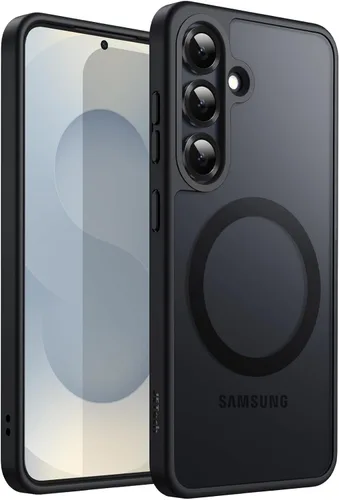 Miniatura 32 de JETech Estuche magnético para Samsung Galaxy S24 5G, compatible con MagSafe, funda protectora para teléfono con parte trasera translúcida y mate a