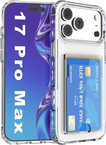 Miniatura 10 de 【Actualización】 Funda tipo cartera transparente para iPhone 13, antiamarilleo, delgada, parachoques de TPU + funda trasera de policarbonato con 2