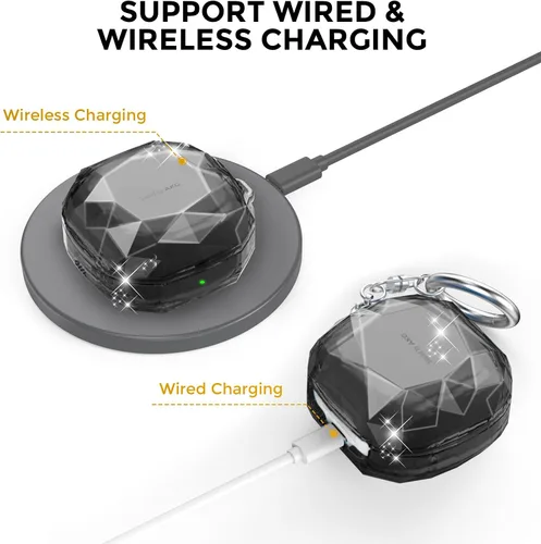 Miniatura 4 de AHASTYLE Compatible con Funda para Samsung Galaxy Buds FE (2023)/Galaxy Buds 2/Galaxy Buds Pro/Galaxy Buds Live Estuche rígido de PC