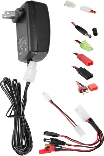 Delta Peak Detection NiMH/NiCd Cargador de batería 3.6V-10.8V Baterías de Airsoft, Coche RC, camión RC, pistola de aire, aviones RC, para