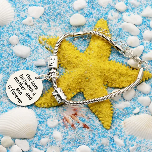 Miniatura 5 de lauhonmin - Pulsera de abalorios para madre e hija, para el día de la madre