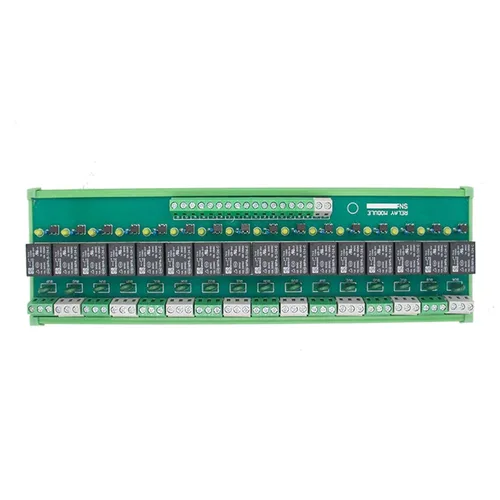 Miniatura 2 de Módulo de relé de 16 canales AC/DC 5V PLC Relé