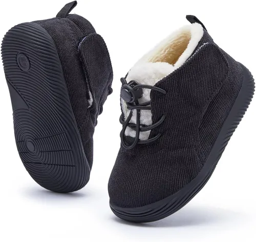 Miniatura 4 de BMCiTYBM Botas de nieve impermeables para bebé niño y niña, botines cálidos de invierno, antideslizantes, ligeros, zapatos al aire libre