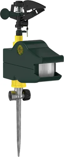 Hoont Repelente de ciervos y gatos para exteriores, disuasorio de gatos para jardín, repelente de conejos y perros para patio, rociador activado por