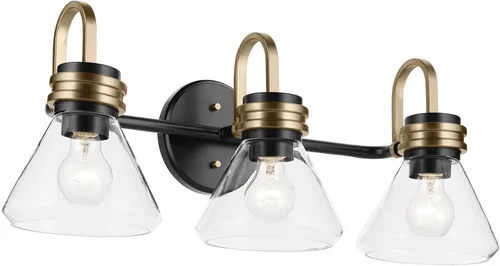 Miniatura 12 de Kichler Farum 55153CH - Aplique de pared de 1 luz de 7.25 pulgadas con cristal ópalo en cromo, para chimenea, cocina, dormitorio, pasillo o tocador