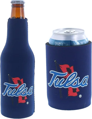 Miniatura 133 de College Team Color Logo Can & Bottle Holder Insulator Beverage Cooler Set