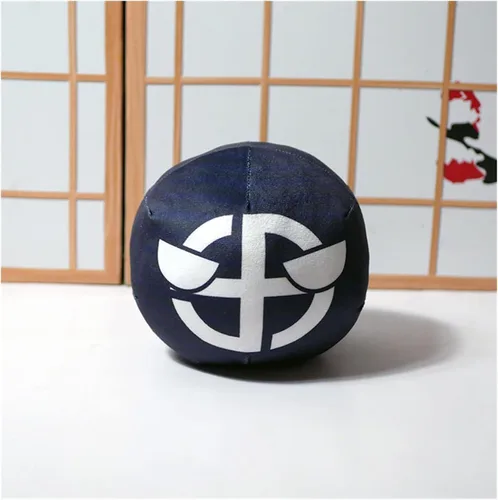 Miniatura 35 de Polandball Countryballs Muñeco de peluche Ucrania España Hungría Portugal Rumanía Grecia Austria México Polonia Ball (15,3.8 pulgadas)