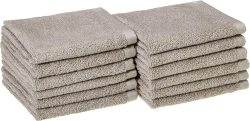 Miniatura 15 de Amazon Basics 2 toallas de baño de gran tamaño de secado rápido, 100% algodón, color blanco, de 62 x 30 pulgadas