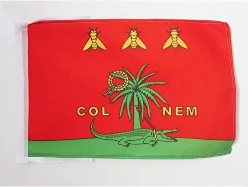 Miniatura 471 de Bandera de México AZ FLAG, 45.7 x 30.5 cm, con cordones - Pequeñas banderas mexicanas de 30 x 45 cm - Bandera de 45.7 x 30.5 cm