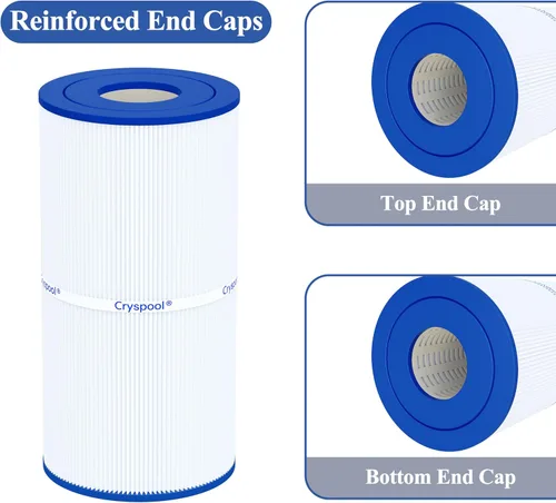 Miniatura 4 de Cryspool® 07033 Filtro compatible con CX410RE, filtro fácil transparente C400, C-7442, PA40, FC-1228, cartucho de filtro de piscina de 40 pies